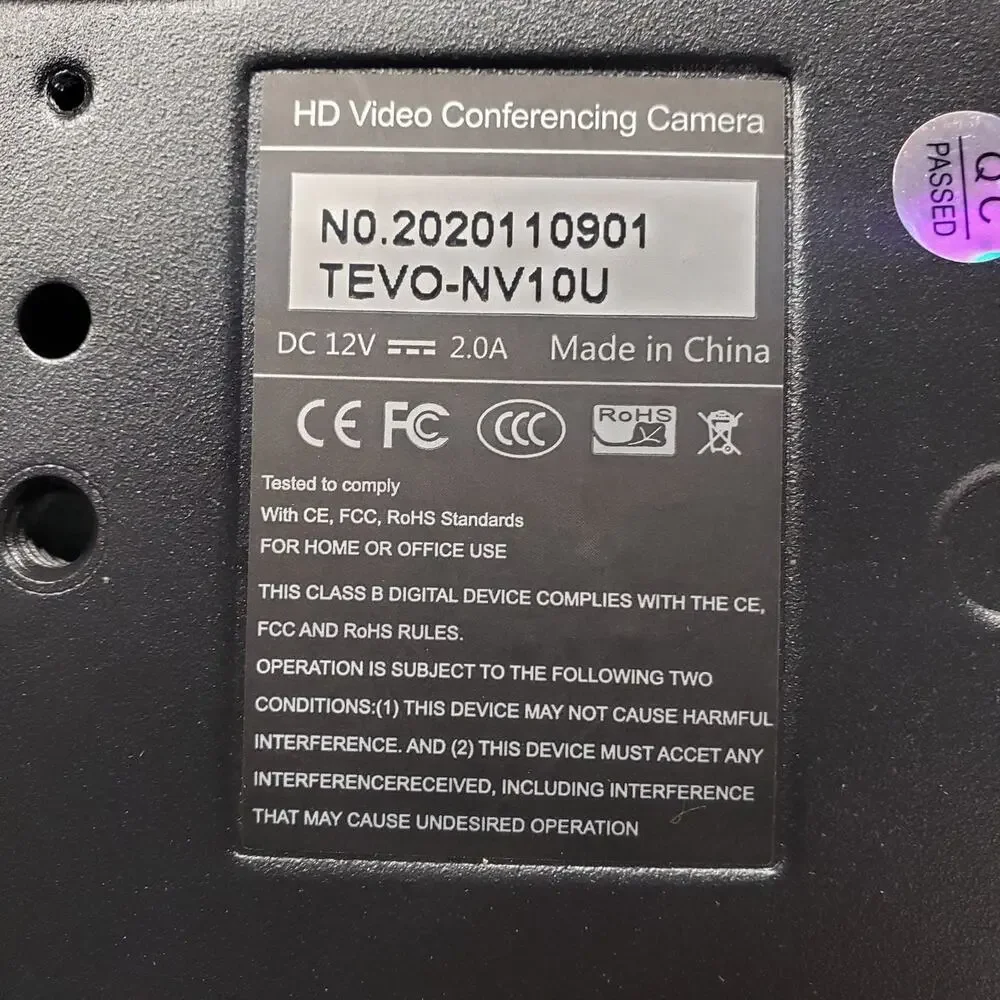 Tenveo 10X-USB Video Conference Camera System Optical Zoom (TEVO-NV10U)